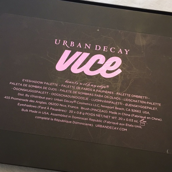 Urban Decay Vice 4 Eyeshadow Palette - Picture 4 of 4